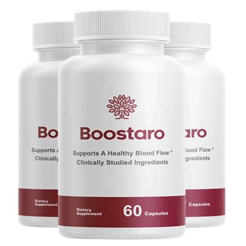 Boostaro Men's Wellness Supplement Bottle (3 Bottle / 90 Day Pack)