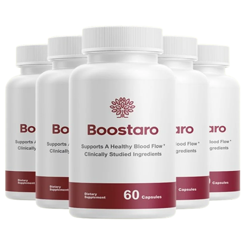Boostaro Men's Wellness Supplement Bottle (6 Bottle / 180 Day Pack)